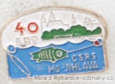 Rybářský odznak ČSRS MO Jihlava 40 let