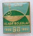 Rybářský odznak MO ČRS Mladá Boleslav 90
