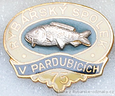 Rybářský odznak Rybářský spolek v Pardubicích 75 let