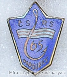 Rybářský odznak ČSRS Pardubice 65 let