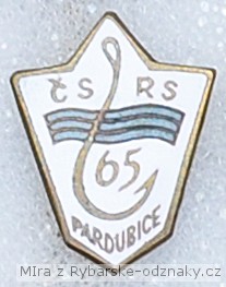Rybářský odznak ČSRS Pardubice 65 let