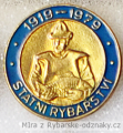 Rybářský odznak Státní rybářství 1919-19