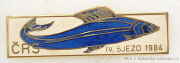 Rybářský odznak ČRS IV. Sjezd 1984
