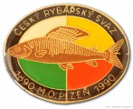 Rybářský odznak ČRS M.O. Plzeň 100 let 1
