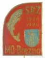 Rybářský odznak MO SRZ Brezno 1926-1986