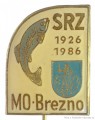 Rybářský odznak MO SRZ Brezno 1926-1986