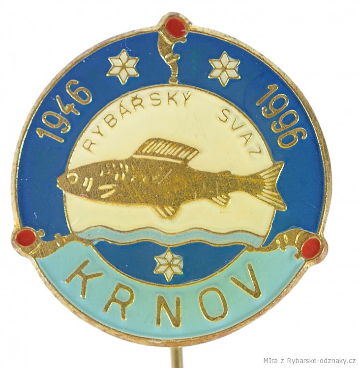 Rybářský odznak Rybářský svaz Krnov 1946-1996