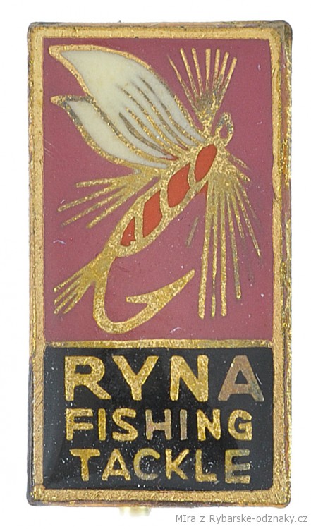 Rybářský odznak Ryna fishing tackle