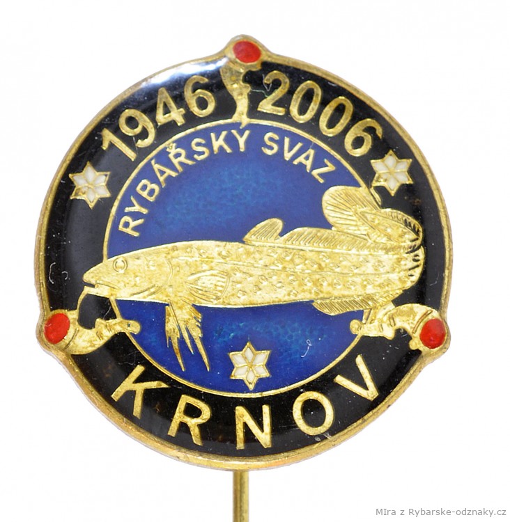 Rybářský odznak Rybářský svaz Krnov 1946-2006