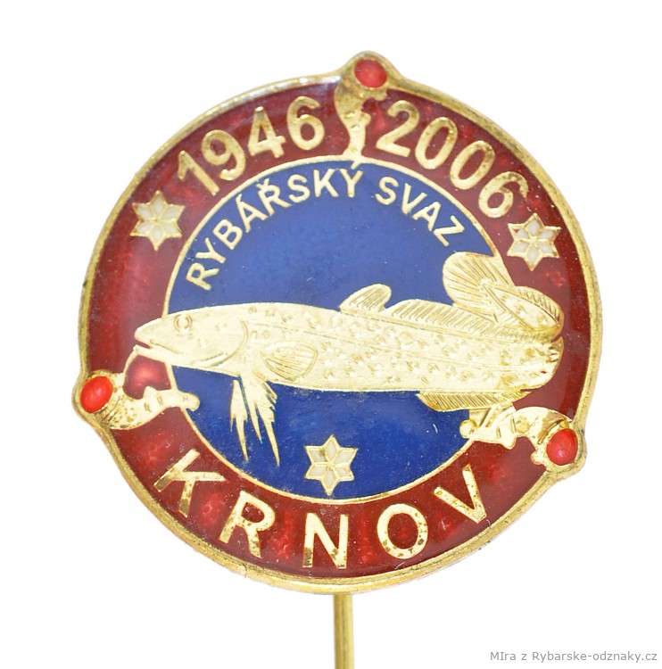 Rybářský odznak Rybářský svaz Krnov 1946-2006